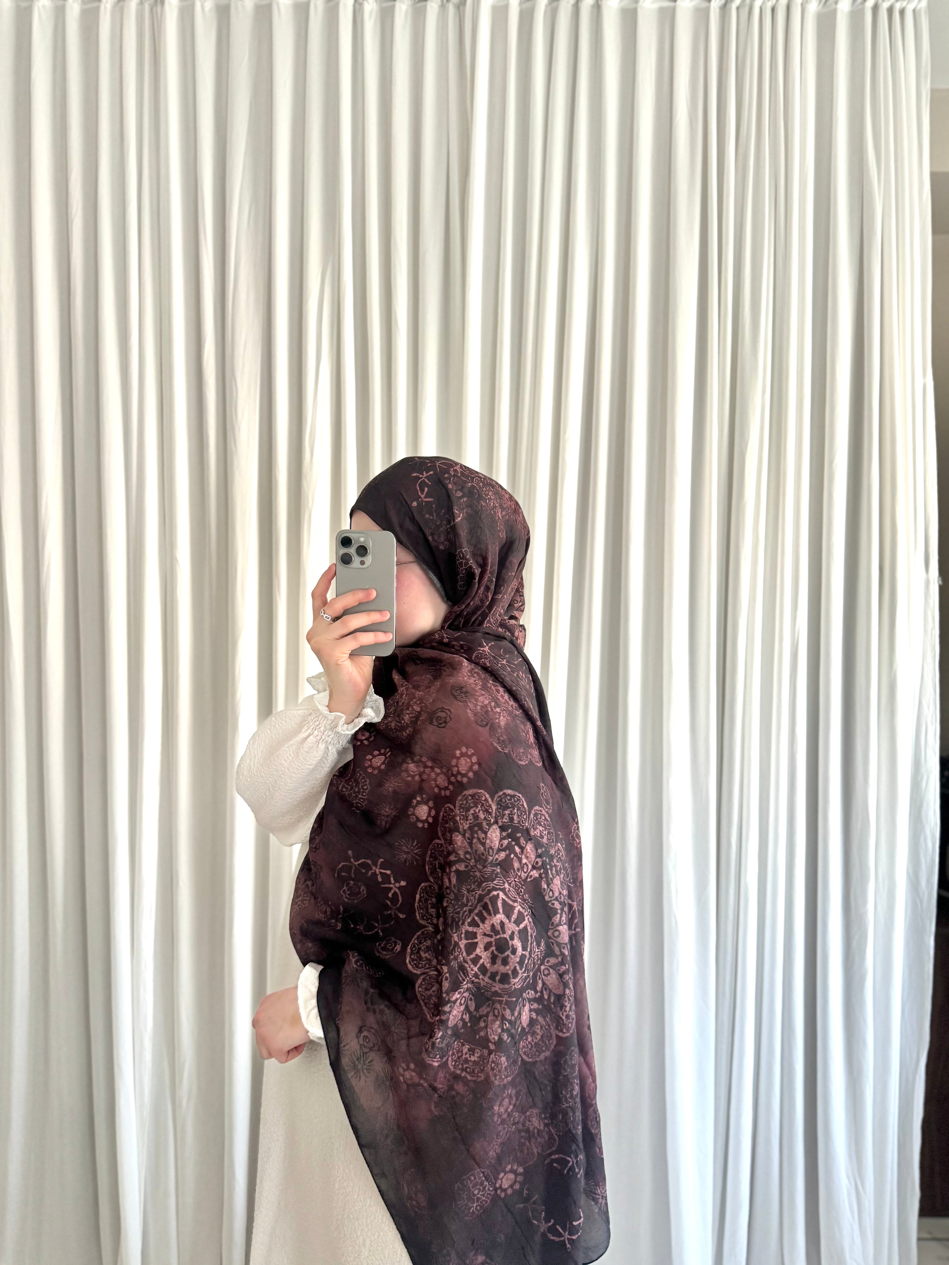 Velvet Orchid Premium Hijab