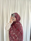 Oriental Paisley Hijab