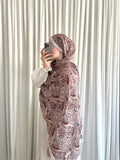 Vintage Pearl Paisley Hijab