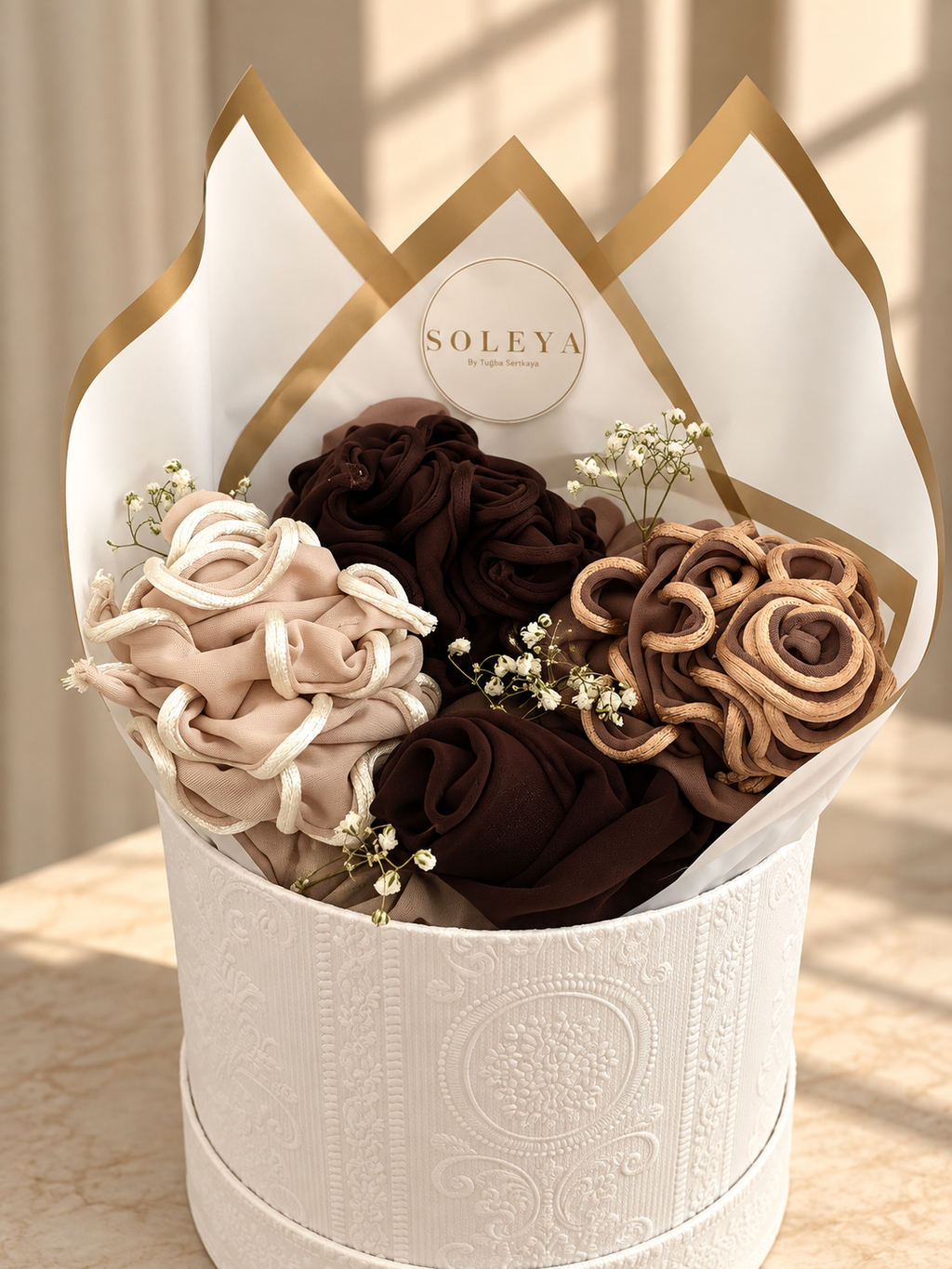 Flower Hijab Geschenk Box